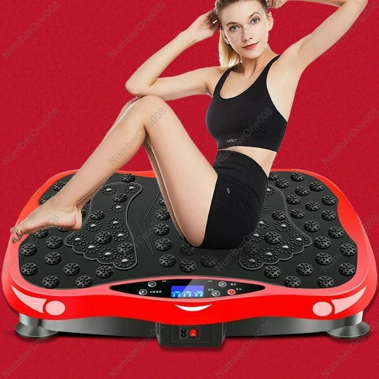 Full Body Vibration Platform, Home Fitness Exercise Machine for Muscle Relaxation & Blood Circulation, Whole Body Vibration