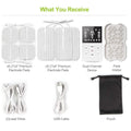 EMS Muscle Stimulator TENS-EMS Machine for Home Use,Muscle Toning Device &Recovery Massager with Electrodes Pads Pain Relief