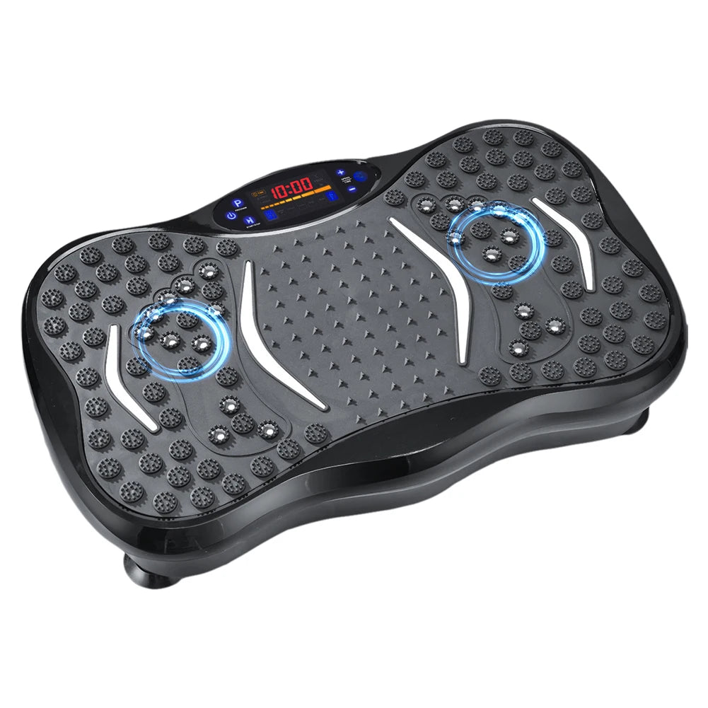 Vibration Plate Exercise Machine Whole Body Workout Bluetooth Rhythm Power Vibrate Platform Weight Loss Shaping Home Fitness Gym