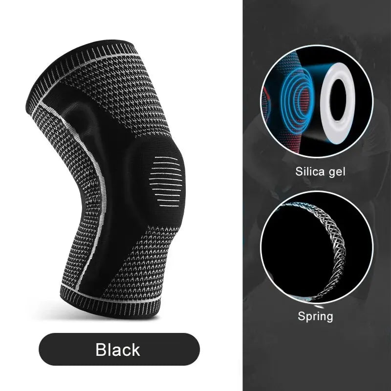 Double Compression Knee Sleeve Support for Knee Pain Sports Running Gym Joint Pain Relief Meniscus Tear Injury Recovery