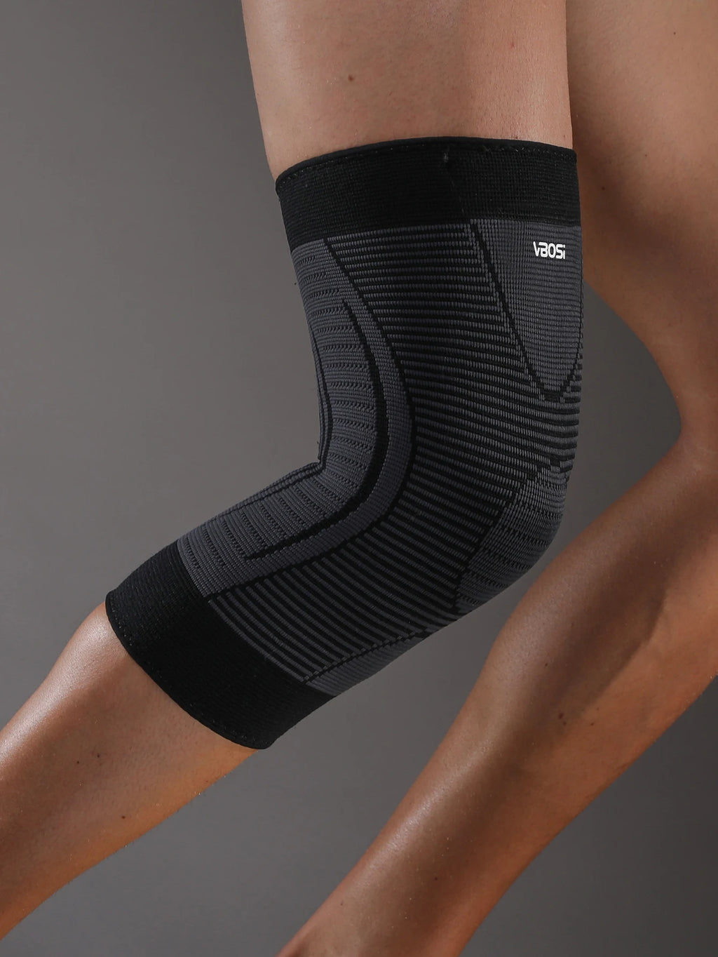1 Piece Breathable Elastic Knee Support Sleeve – Compression Brace for Sports, Workout, and Daily Use for Women Men