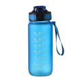 700ml Motivational Water Bottle with Straw Portable Drinking Cups Summer Drinkware For Outdoor Sports Camping Hiking Fitness