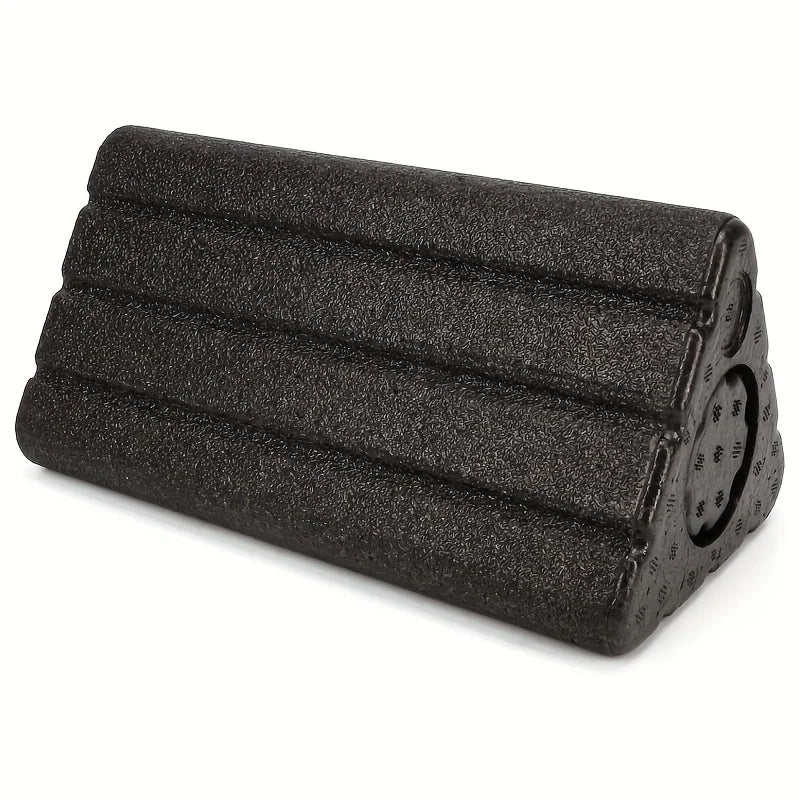 Yoga Blocks 2 in 1 Triangle Foam EPP Roller Triangular Wedge Block for Neck Waist HIPS Back Legs Pilates Exercise Massage Column
