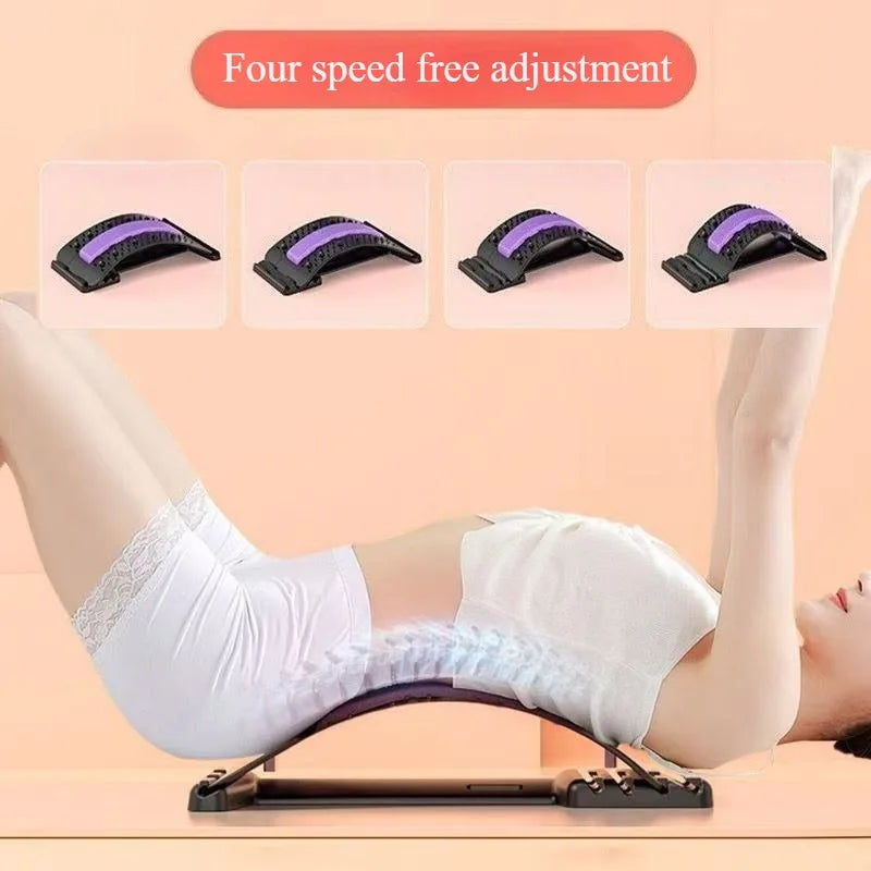 Hot-Selling Yoga-Friendly Back Stretcher - Home Waist Massager | Back Traction Tool for Fitness and Back-Opening Exercises