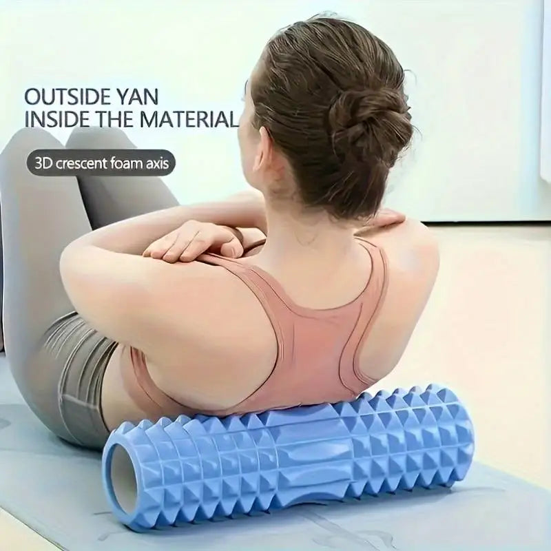 45CM Foam Massage Rollers for Muscle Massage -HIGH Density EVA Foam Roller for Back Pain Relief & Muscle Recovery in Legs & Arms