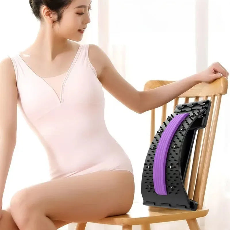 Hot-Selling Yoga-Friendly Back Stretcher - Home Waist Massager | Back Traction Tool for Fitness and Back-Opening Exercises