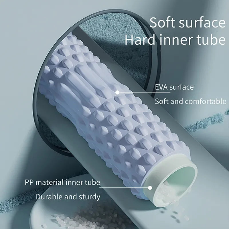 45CM Foam Massage Rollers for Muscle Massage -HIGH Density EVA Foam Roller for Back Pain Relief & Muscle Recovery in Legs & Arms