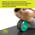 Yoga Wheel for Back Stretching and Flexibility